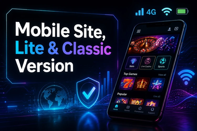 Mobile Site, Lite & Classic Version