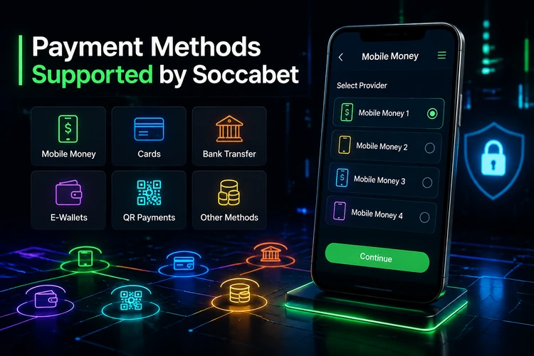 Payment Methods Supported by Soccabet